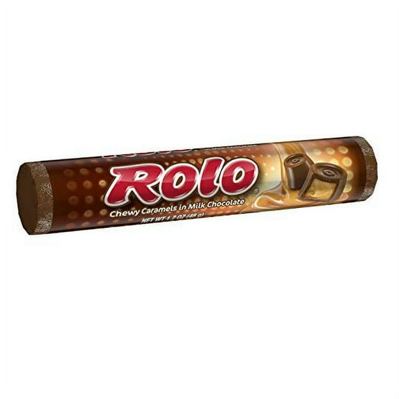 Hershey's Rolo ® Chewy Caramels in Milk Chocolate 1.7 oz (Pack of 3)