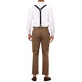 thumbnail image 3 of Lars Amadeus Formal Plaid Dress Pants for Men's Trousers with Suspender, 3 of 5