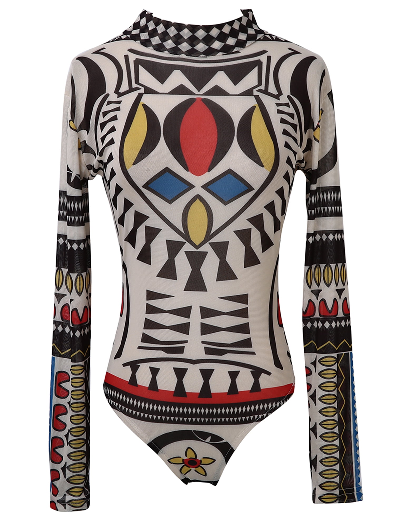Tribal Womens 3/4 Sleeve Top with Drawcord