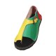 thumbnail image 2 of Sandalias planas con boca de pez para mujer Zapatos con hebilla y punta redonda sin cordones a juego de colores Wmkox8yii  nm4231, 2 of 4
