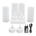 thumbnail image 2 of Luces De Vela Sin Llama, Luces De Vela LED Recargables Con Pilas Para Bodas, 2 of 7