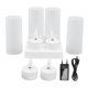 thumbnail image 2 of Luces De Vela Sin Llama, Luces De Vela LED Recargables Con Pilas Para Bodas, 2 of 7