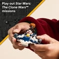thumbnail image 6 of LEGO Star Wars Plo Koon’s Jedi Starfighter Microfighter Kids Toy - Building Toy for Pretend Play - Clone Wars Playset and Room Decor for Boys and Girls, Ages 6+ - Birthday Gift Idea - 75400, 6 of 10
