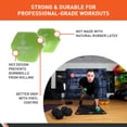thumbnail image 2 of Body Sport Vinyl Coated Dumbbell Weight, 2 lb. (Single) - Strength Training Equipment for Home Fitness & Gym Workouts (Light Green), 2 of 7