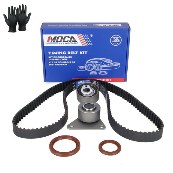 MOCA AUTOPARTS Timing Belt Kit Fit for 98-04 Volvo C70 2.3L 2.4L & 00-04 Volvo S40 1.9L & 03-09 Volvo S60 2.5L