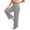 07-Gray, variant on Diufon Womens Pajama Pants Plus Size Elastic Waist Soft Casual Pants Lightweight Homewear Bottoms Sleep Pants