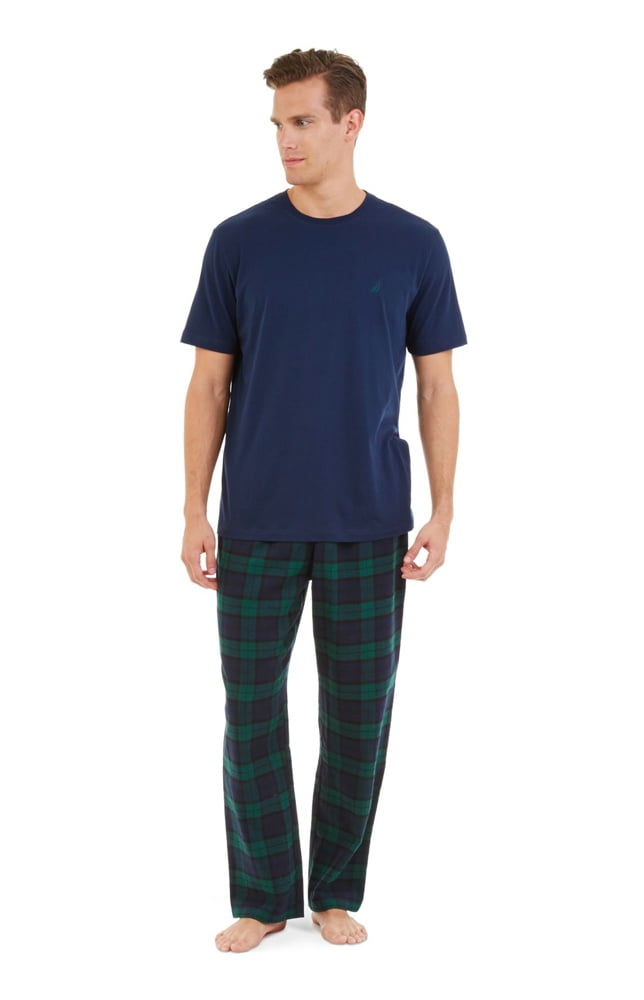 Nautica Nautica Mens Flannel Combo Pajama Sleep Set
