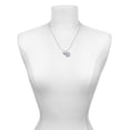 thumbnail image 2 of Delight Jewelry Silver-tone Little Bird Initial - K - Engraved Congrats Class of 2026 Charm Necklace, 18", 2 of 4