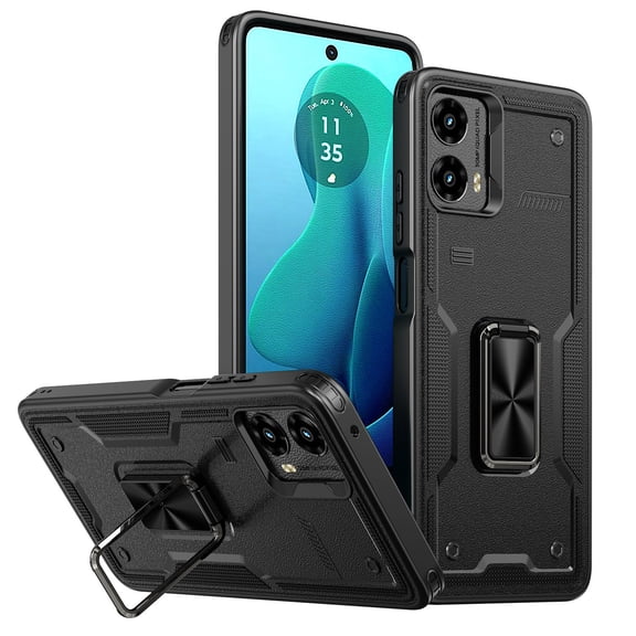 For Motorola G Play 2024 Phone Case Shockproof Holder Protector Heavy Hard Phone Cover For Motorola G Play 2024
