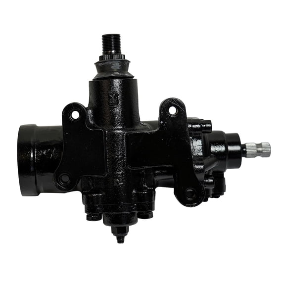 GELUOXI Power Steering Gear Box for Chevrolet GMC C10 Truck 1967-1972 Black 1Pc SGB10TRK Ratio 14:1