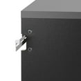 thumbnail image 3 of Prepac HangUps 3-Drawer Base Storage Cabinet, Black, 3 of 9