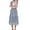 Gray, variant on Vedolay Long Skirt Women's Plus Size Boho Floral Midi Skirt Split Ruffle Elastic High Waisted Casual Skirt,White L