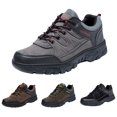 thumbnail image 4 of NOKIO Outdoor Hiking Shoes for Men La𝖼e Up T𝗋a𝗂𝗅𝗀 Running Shoes Wate𝗋proof Wear-Res𝗂st𝖺𝗇𝗍 Sneakers Lightweight Anti-S𝗅ip Sport Shoes Wide Width Athlet𝗂c Shoes for Backpacking Travel, 4 of 9