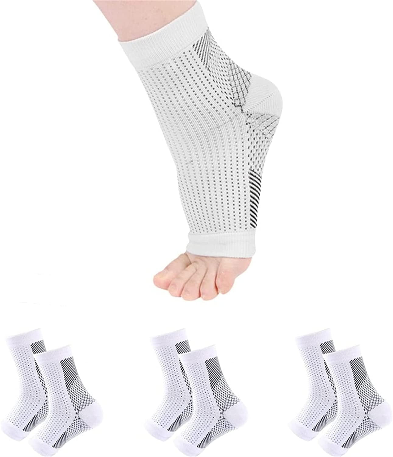 3Pairs Amrelieve Soothesocks, Soothesocks for Neuropathy, Anti Fatigue ...