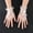 White, variant on Womens' Wedding Gloves Sexy Thin Lace Fingerless Bowknot Lace Bow Gloves Wedding Accessory