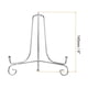 thumbnail image 2 of Plato Soporte para Exhibición, 6 Pulgadas 6uds Hierro Decorativo Plato Soporte Metal Caballete Plegable Pantalla Soporte para Foto Imagen Marco, Plata, 2 of 5
