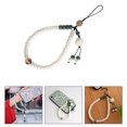 thumbnail image 2 of Colgante de jade blanco Bodhi para teléfono móvil, estilo chino, con cadena para teléfono móvil, 2 of 5