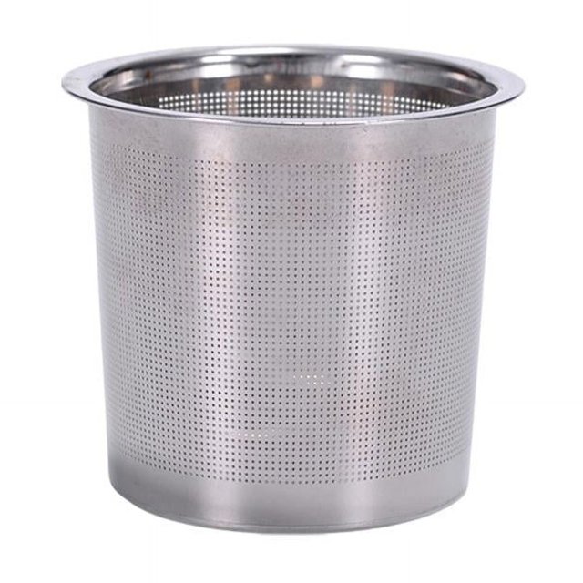 Luzkey Stainless Steel Mesh Tea Strainer Accessories Hotel Practical Teapot Infuser Outer diameter 7.8cm