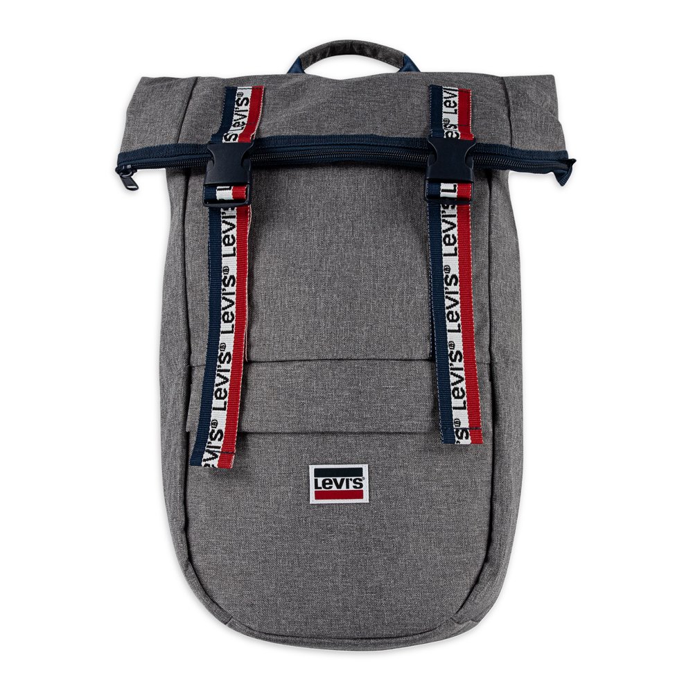 Levi's Levi's Sportswear Logo Roll Top Backpack, Light Grey Heather