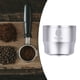 thumbnail image 3 of Recolector de café en polvo de aleación de aluminio, alimentador de polvo antipolvo para el templado del café Plata, 3 of 9