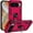 Hotpink, variant on For Google Pixel 10 Pro XL Ring Magnetic Kickstand Hybrid Case Cover - Hot Pink