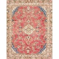 thumbnail image 1 of Ahgly Company Machine Washable Indoor Rectangle Abstract Brown Area Rugs, 5' x 8', 1 of 7
