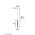thumbnail image 4 of ET2 Lighting - Reeds - 5W 1 LED Pendant-17 Inches Tall and 2.25 Inches Wide, 4 of 5