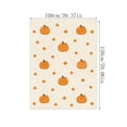 thumbnail image 3 of Sahpxhe Halloween Throw Blanket Nap Blanket,Soft Flannel Festive Pumpkin Print Decorative Cover for Sofa Couch Bed Living Room Holiday Party Ornament,59x39.37in Multicolor-L, 3 of 6
