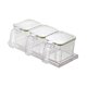 thumbnail image 4 of Tarro de condimentos con tapa, Base de cuchara, organizador de especias reutilizable, ollas de especias de cocina para restaurantes, mostrador de verde, 4 of 9