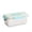 Blue-35cm, variant on VMWMSSR Airtight Food Storage Container With Date Marked Lid, Stainless Steel Refrigerator Organizer Box, Leak-Proof Microwave-Safe Food Keeper With Handle(Blue-35cm)