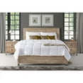 thumbnail image 3 of Camaflexi Baja Platform Bed, Solid Wooden Bed Frame, King, Barnwood Finish, 3 of 5