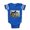 Royal Blue, variant on CafePress - FIN Newfoundland Dog Portrait Baby Football Bodysu - Cute Infant Baby Football Bodysuit