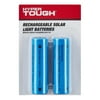 Hyper Tough Lithium-ion 18650 Rechargeable Replacement Battery 2-Pack for Security Light