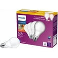 thumbnail image 6 of Philips Lighting Co Philips Warm Glow A19 Medium Dimmable LED Light Bulb  4 Pack, 6 of 10