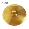 thumbnail image 1 of Lefu 8 10 12 14 16 Inch Drum Brass Cymbals Percussion Splash Crash Hi-Hat Cymbal, 1 of 6