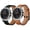 2Pack Black +Brown(Black), variant on BANDOVA 2Pack Leather Band Compatible with Samsung Galaxy Watch 9 / 8 (40mm 44mm) & 8 Classic (46mm), Business Replacement Strap for Men Women,Black Brown(Black)