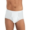 thumbnail image 2 of Fruit of the Loom Premium Men's White Briefs, 6-Pack, 2 of 5