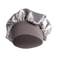thumbnail image 2 of Gorro de quimioterapia Perfecl de secado rápido para Damas Noche Dormir Cuidado del cabello Transpirable Plata 30cmx30cm, 2 of 6
