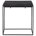 thumbnail image 3 of Uttermost Telone Iron Metal and Aluminum Side Table in Antique Black, 3 of 5