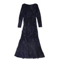 thumbnail image 1 of Ralph Lauren Robe Maxi Ornée pour Femmes, Bleu, 16, 1 of 1