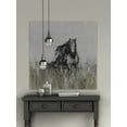 thumbnail image 6 of Parvez Taj Dark Horse at the Meadow Canvas Wall Art, 6 of 7