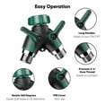 thumbnail image 6 of 2 Way Hose Splitter, Garden Heavy Duty Water Splitter, Garden Faucet Splitter, Garden Water Hose Connector Splitter with Shut Off Valve, 6 of 6