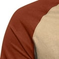 thumbnail image 7 of Mens Shirts Fall Winter Casual Long Sleeved Base Stitching T Shirts for Man, 7 of 7