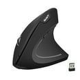 thumbnail image 1 of YWYT 2.4G Wireless Vertical Ergonomic Vertical Upright Optical 3 Adjustable DPI Levels/ Plug&Play Black, 1 of 7
