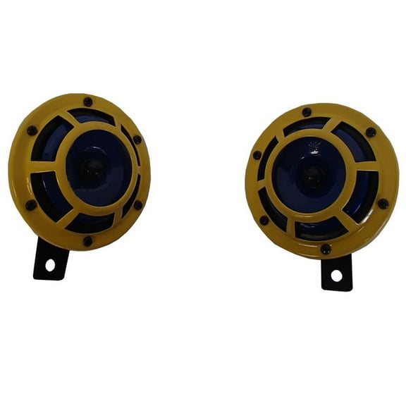 12V Yellow Panther Sharptone Hella Dual Horn Kit H31000001