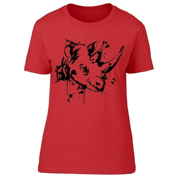 Rhino Face Savannah T-Shirt Women -Image by Shutterstock, Female Small