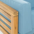 thumbnail image 3 of Salos 4 Piece Outdoor Wooden Sectional Set, Multiple Colors, 3 of 6