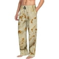 thumbnail image 6 of Naloa Taco Tortillas Pajama Pants Men, PJ Bottoms, Sleep & Lounge Pants-, 6 of 6