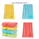 thumbnail image 4 of Toalla de fibra Kearding para niños portátil Color sólido bordado de dibujos animados absorbente de agua suave Amarillo, 4 of 6