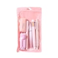 thumbnail image 2 of Colored Studont Stationery Set, Neutral Pen Highlighter Pen Eraser Art Combination, High Aesthetic Value Learning Stationery Box - Pink, 2 of 5